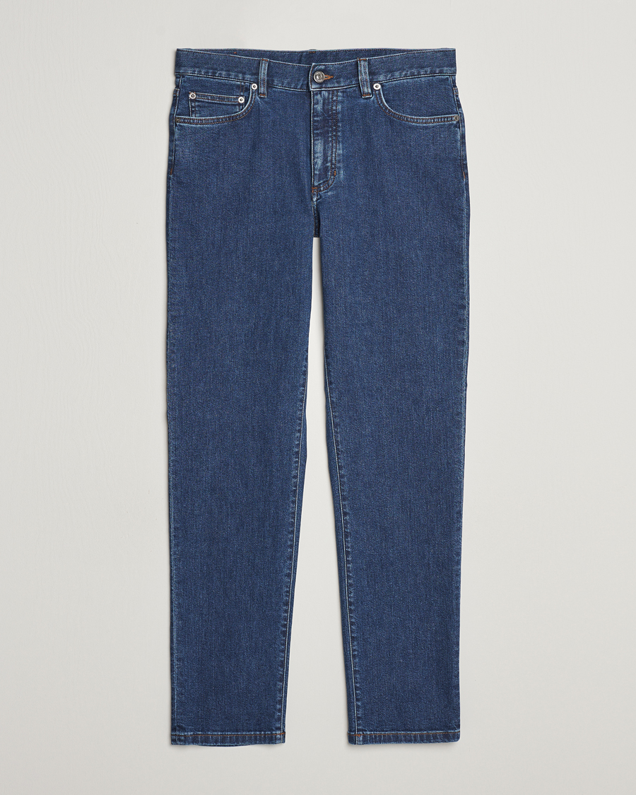 Men | Jeans | Zegna | Slim Fit 5-Pocket Jeans Stone Wash