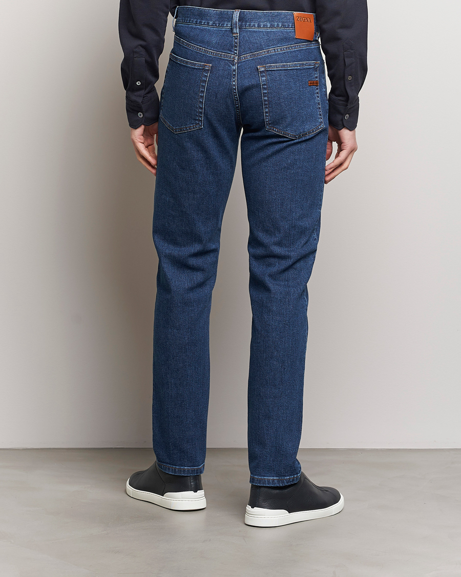 Men | Jeans | Zegna | Slim Fit 5-Pocket Jeans Stone Wash