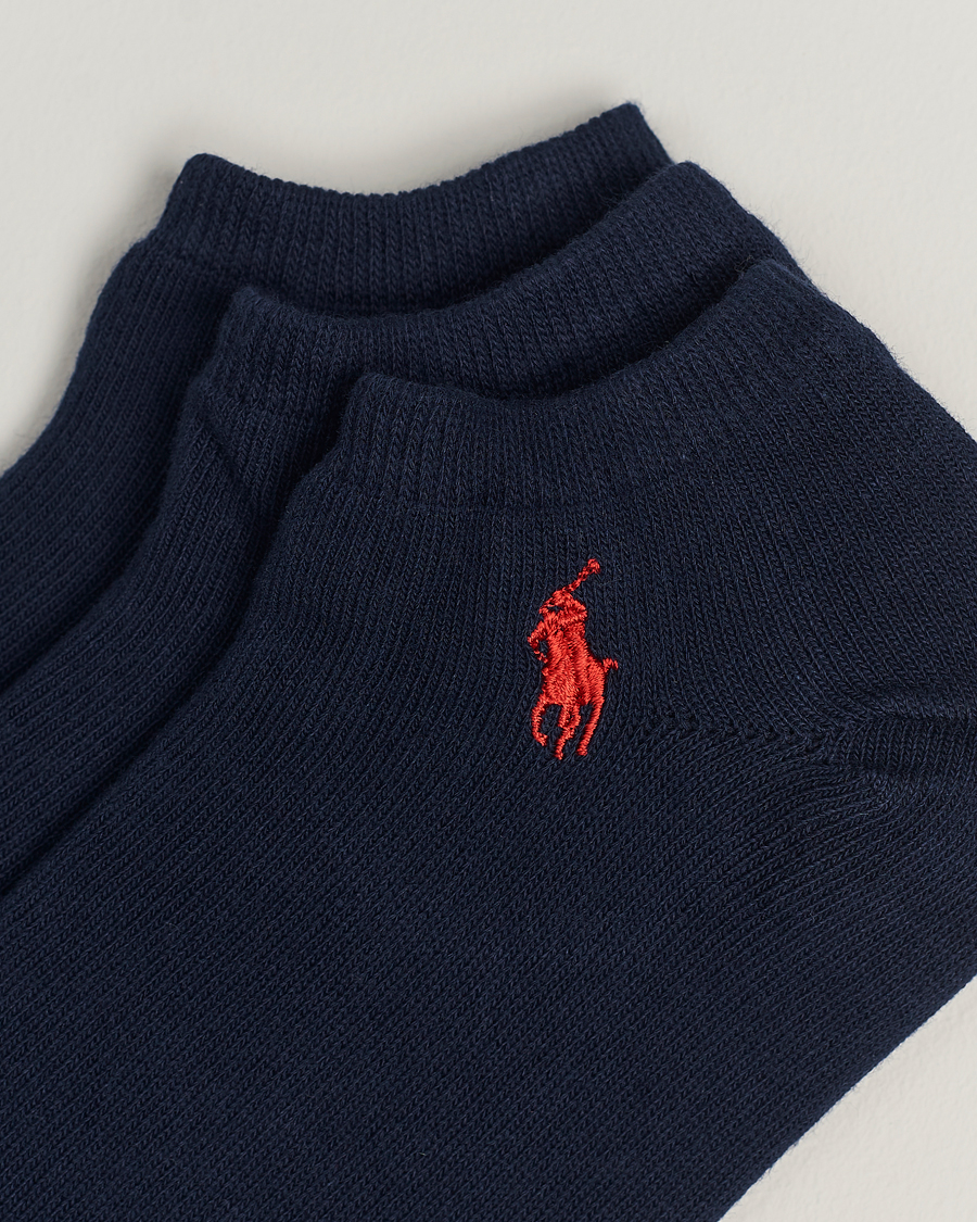 Men | Underwear & Socks | Polo Ralph Lauren | 3-Pack Ghost Sock Navy