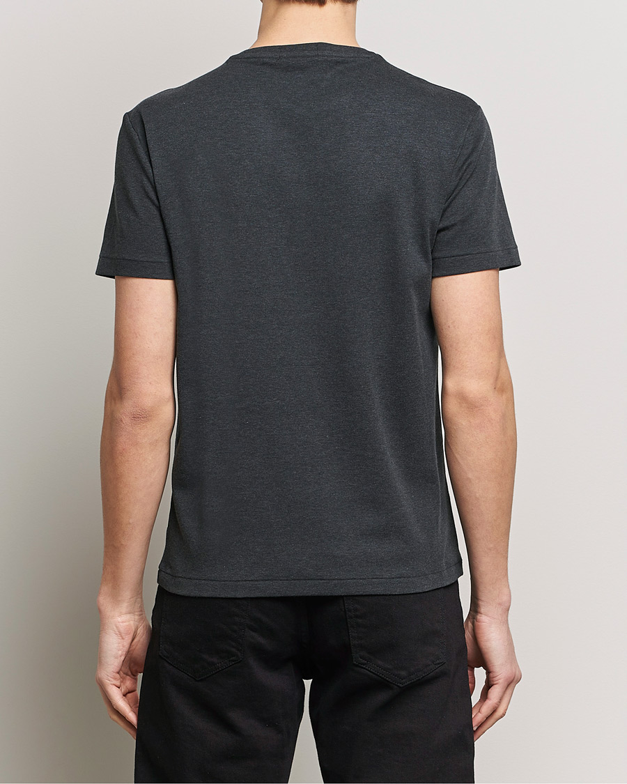 Men | T-Shirts | Polo Ralph Lauren | Luxury Pima Cotton Crew Neck T-Shirt Black Heather