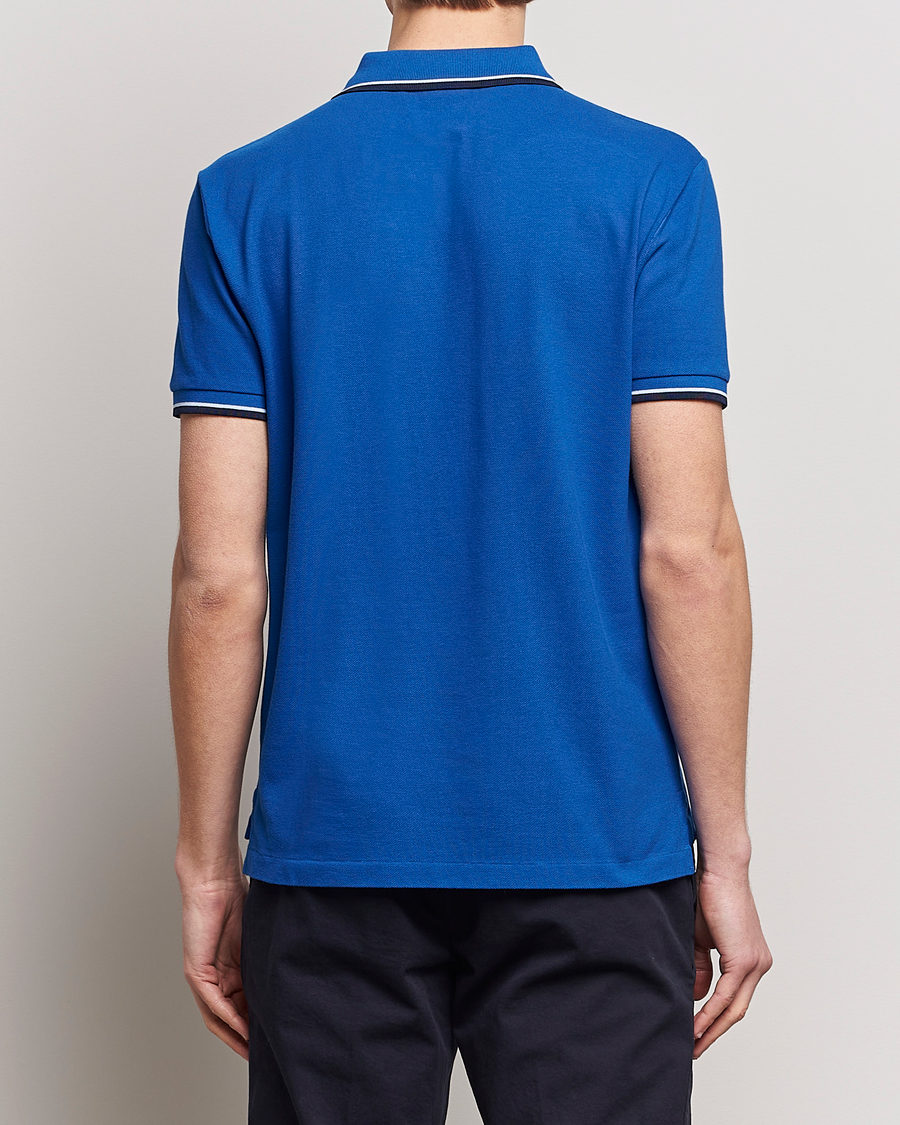 Men | Polo Shirts | Polo Ralph Lauren | Custom Slim Fit Tipped Polo Heritage Blue
