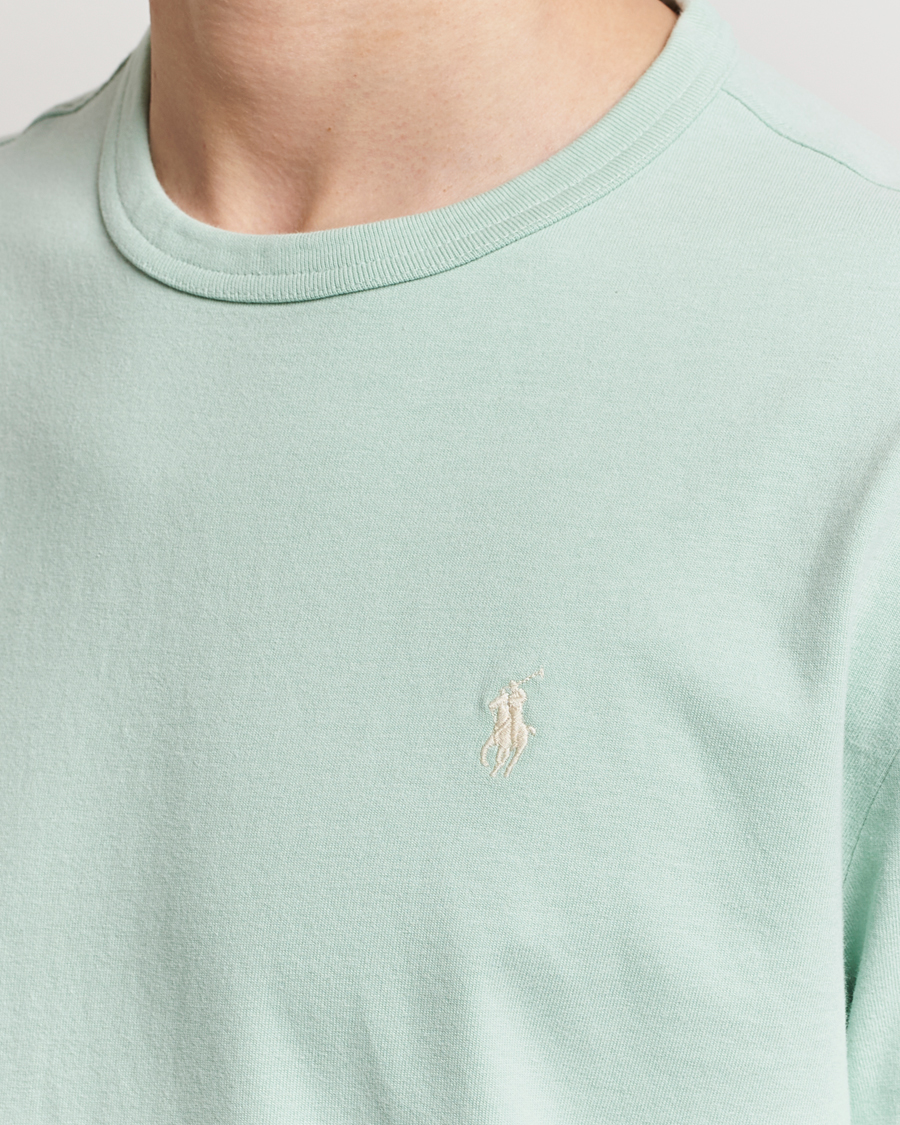 Men | T-Shirts | Polo Ralph Lauren | Loopback Crew Neck T-Shirt Celadon