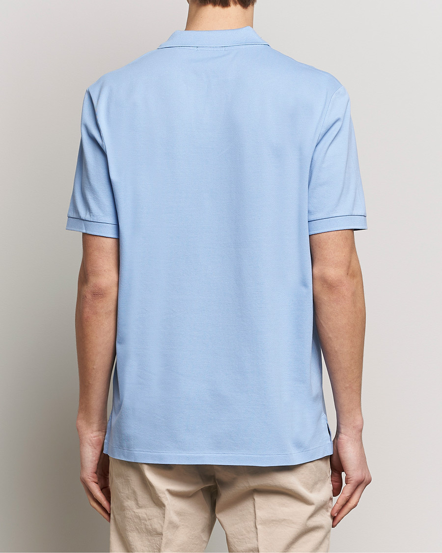 Men | Polo Shirts | Polo Ralph Lauren | Classic Fit Open Collar Stretch Polo Austin Blue