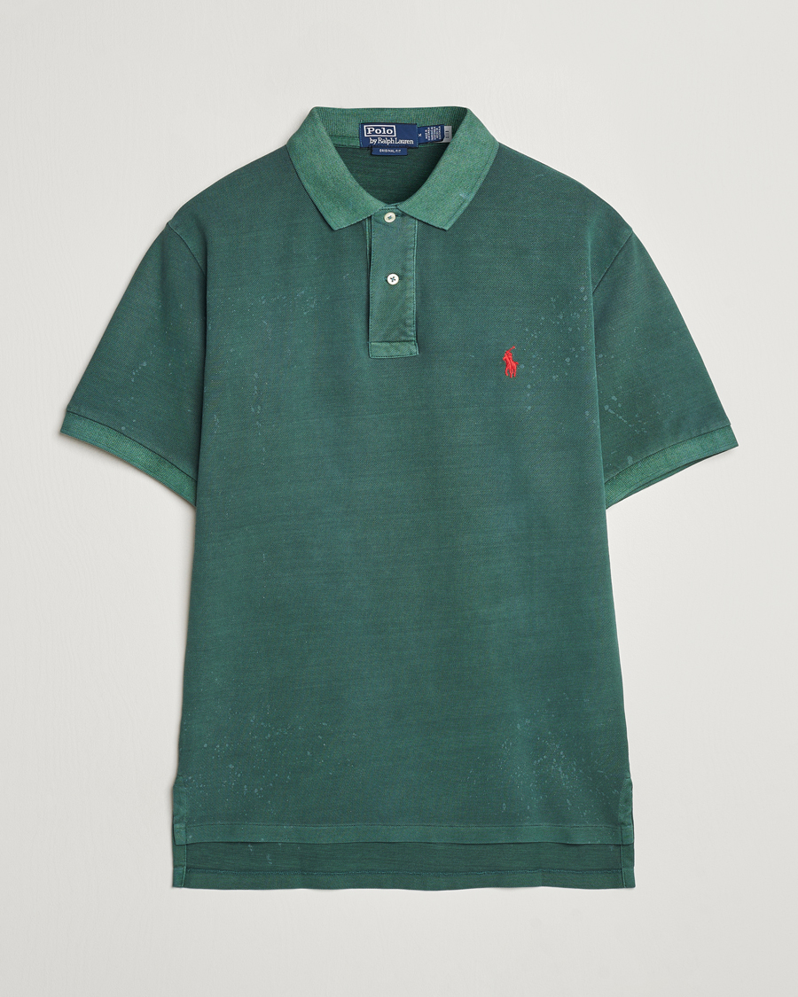 Men | Polo Shirts | Polo Ralph Lauren | Heritage Mesh Polo Kelly Green