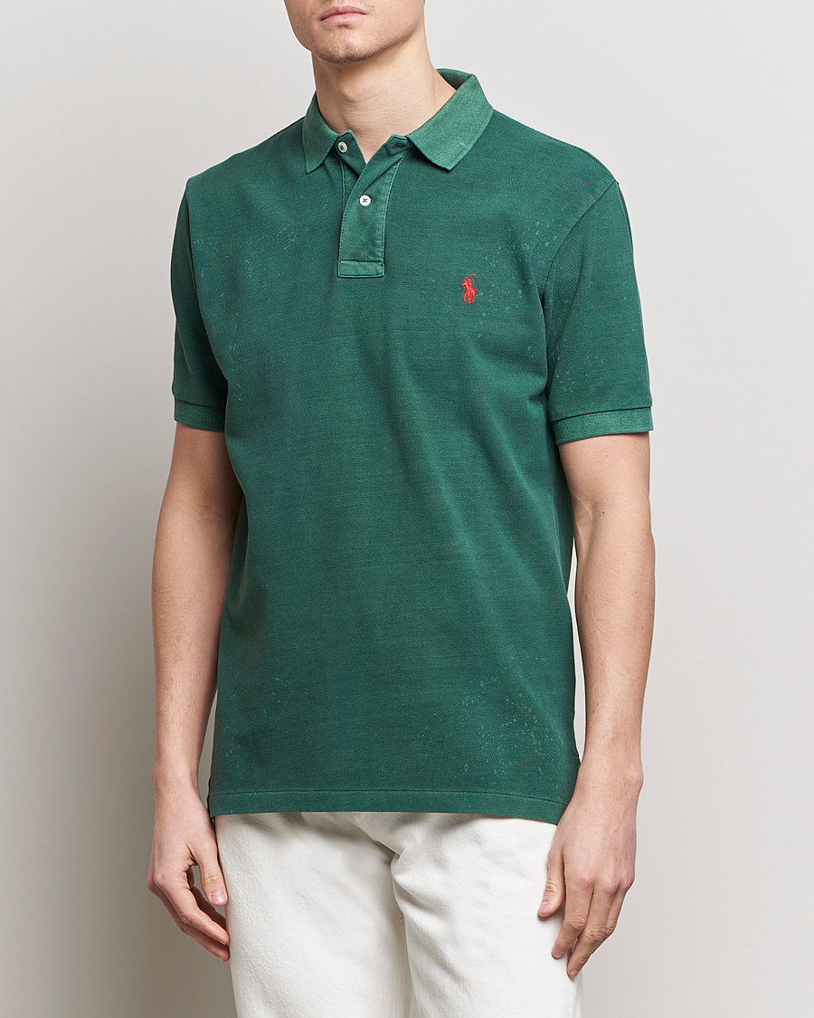 Men | Polo Shirts | Polo Ralph Lauren | Heritage Mesh Polo Kelly Green