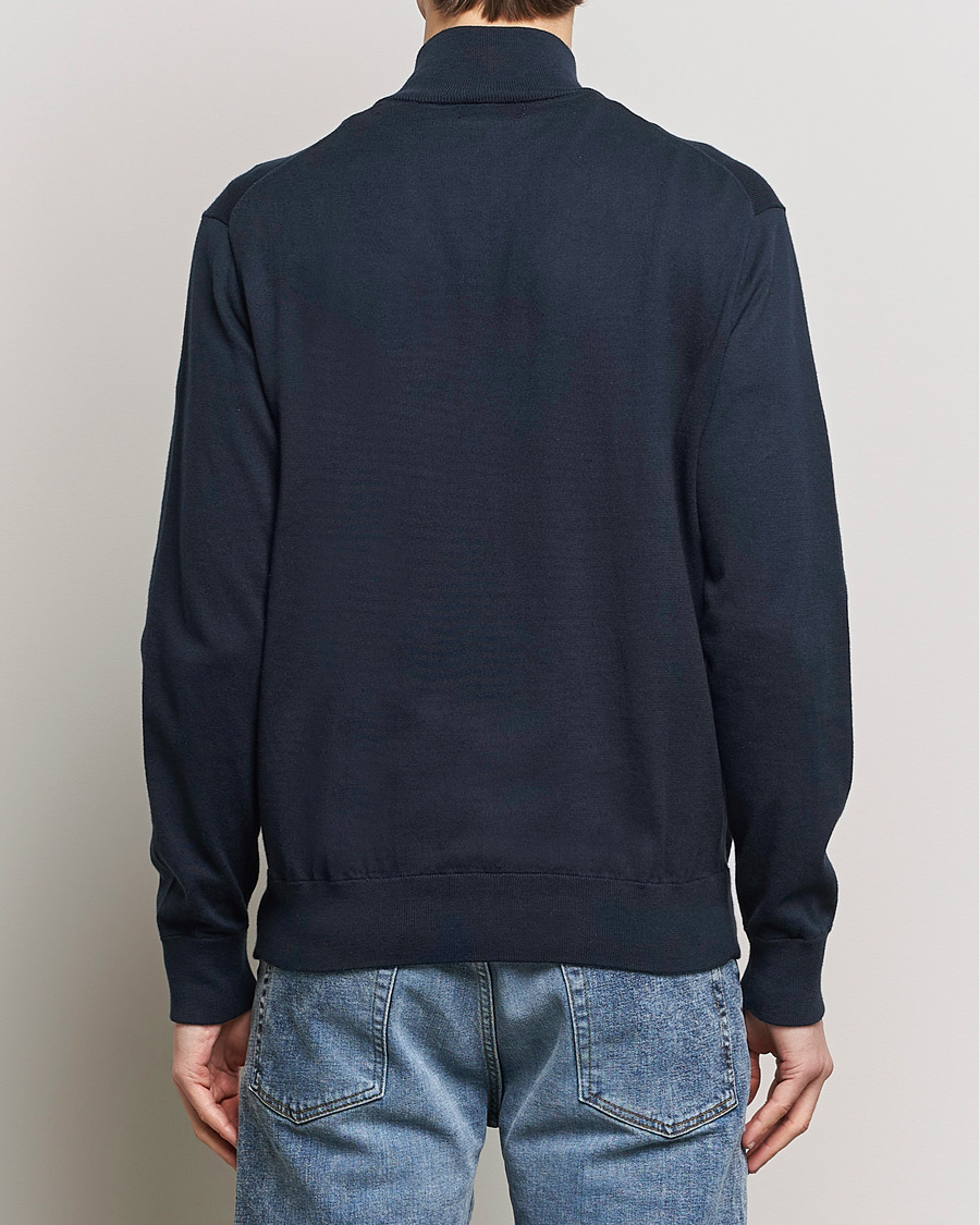 Men | Sweaters & Knitwear | Polo Ralph Lauren | Cotton Full-Zip Hunter Navy