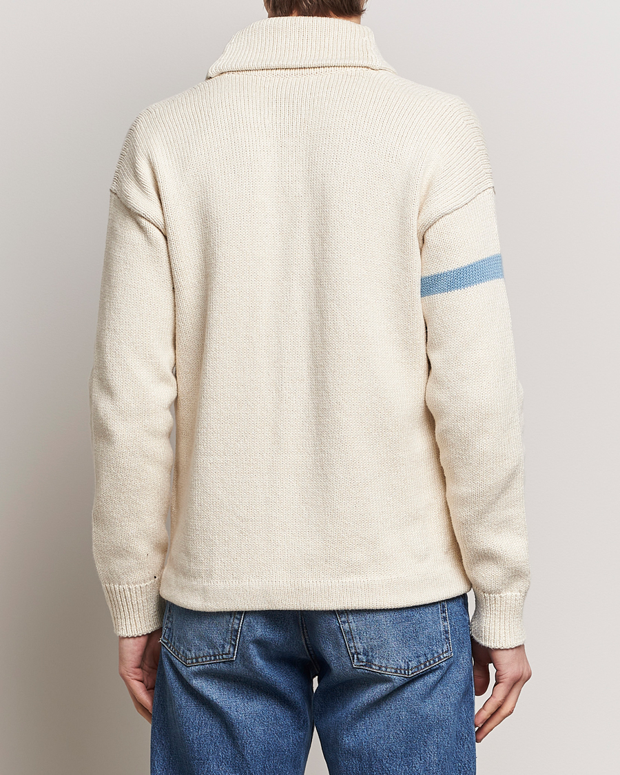 Men | Sweaters & Knitwear | Polo Ralph Lauren | Cotton/Linen Shawl Collar Cardigan Andover Cream