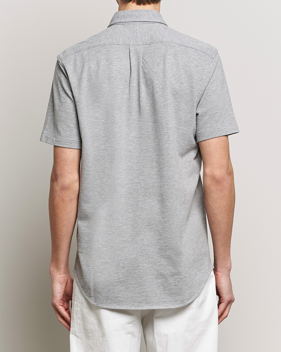 Men | Shirts | Polo Ralph Lauren | Featherweight Mesh Short Sleeve Shirt Andover Heather