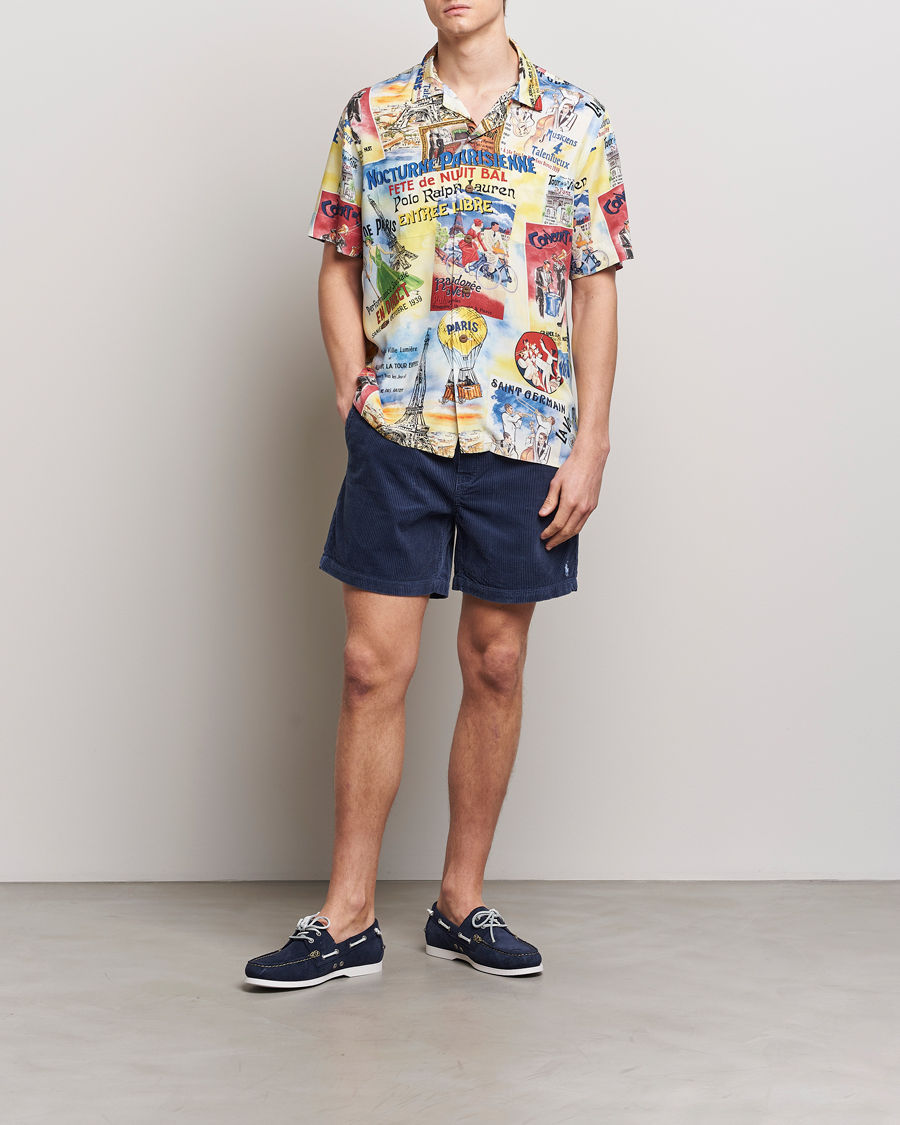 Men | Shirts | Polo Ralph Lauren | Short Sleeve Printed Shirt City Of Light Poster