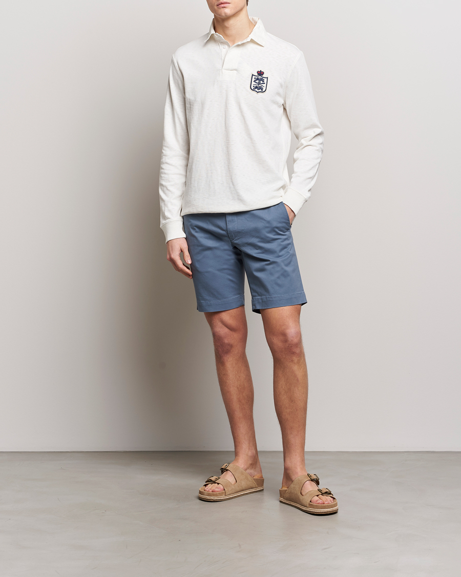 Men | Shorts | Polo Ralph Lauren | Tailored Slim Fit Shorts Bay Blue