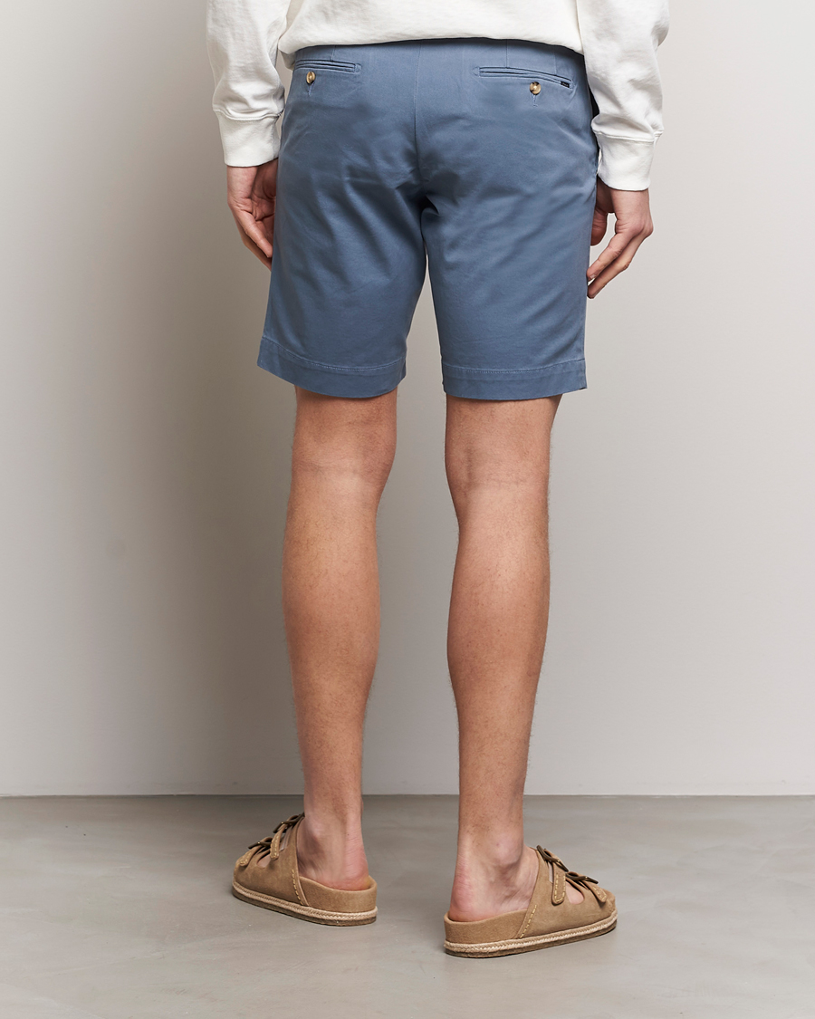 Men | Shorts | Polo Ralph Lauren | Tailored Slim Fit Shorts Bay Blue