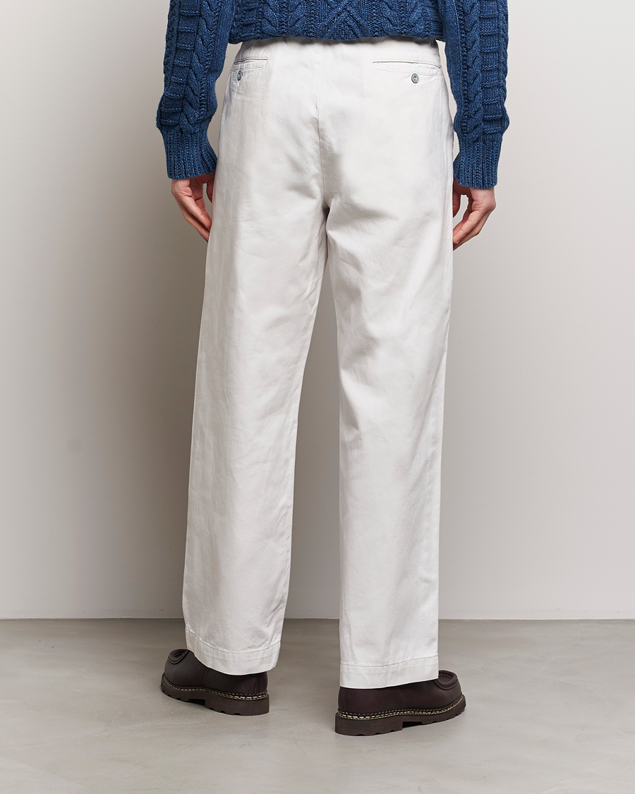 Men | Trousers | Polo Ralph Lauren | Rustic Twill Chinos Deckwash White