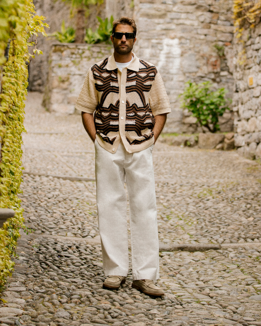 Men | Trousers | Polo Ralph Lauren | Rustic Twill Chinos Deckwash White