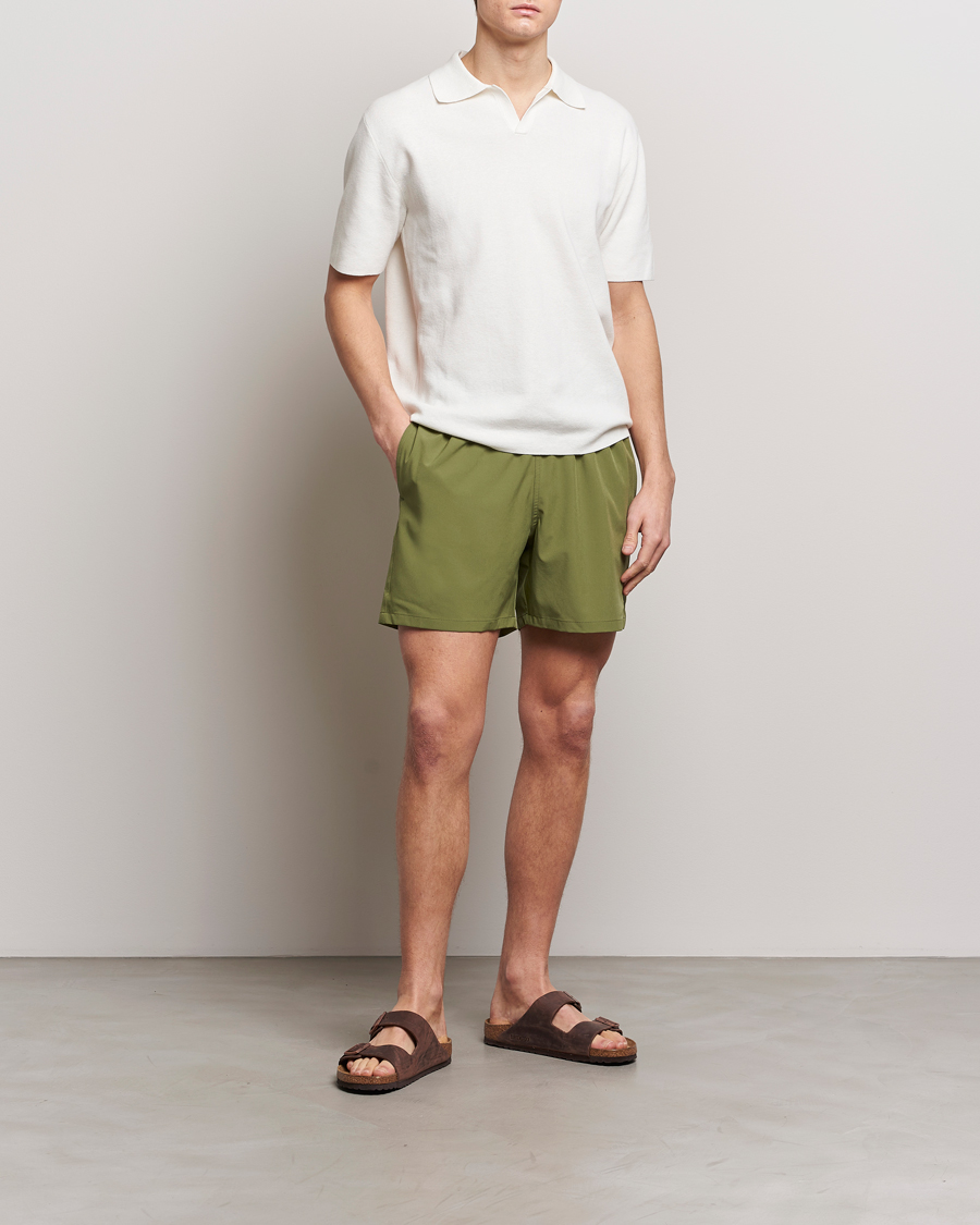 Men | Swimwear | Polo Ralph Lauren | Recycled Traveler Boxer Swimshorts Tree Green
