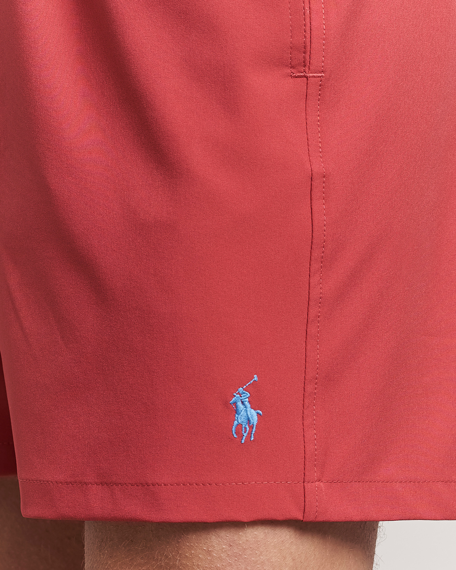 Men | Swimwear | Polo Ralph Lauren | Recycled Traveler Boxer Swimshorts Nantucket Red