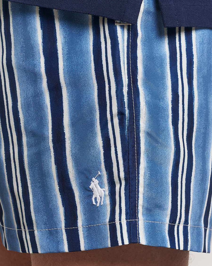 Men | Swimwear | Polo Ralph Lauren | Recyceled Traveler Striped Swimshorts Saltwashed