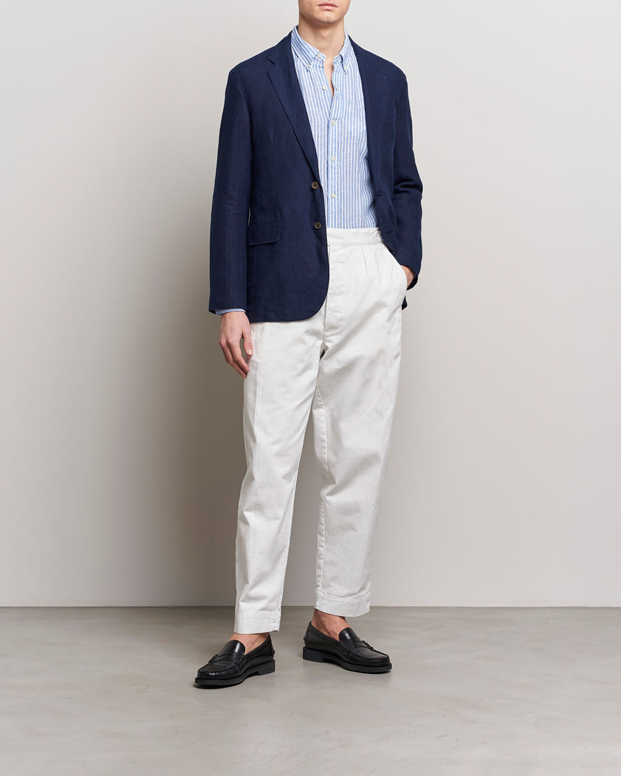 Men | Blazers | Polo Ralph Lauren | Linen Sportcoat Navy