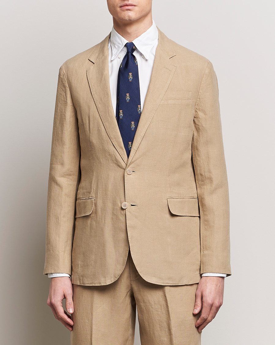 Men | Blazers | Polo Ralph Lauren | Linen Sportcoat Coastal Beige