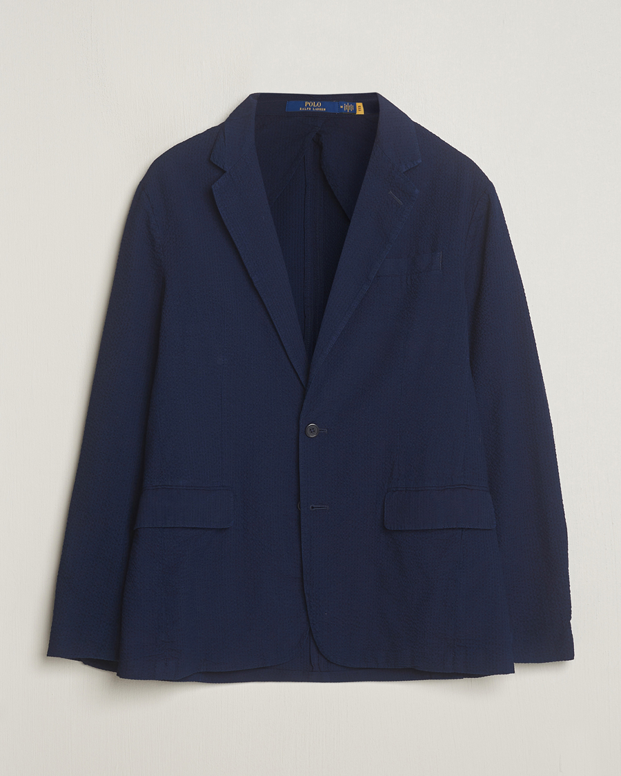 Men | Blazers | Polo Ralph Lauren | Seersucker Sportcoat Indigo