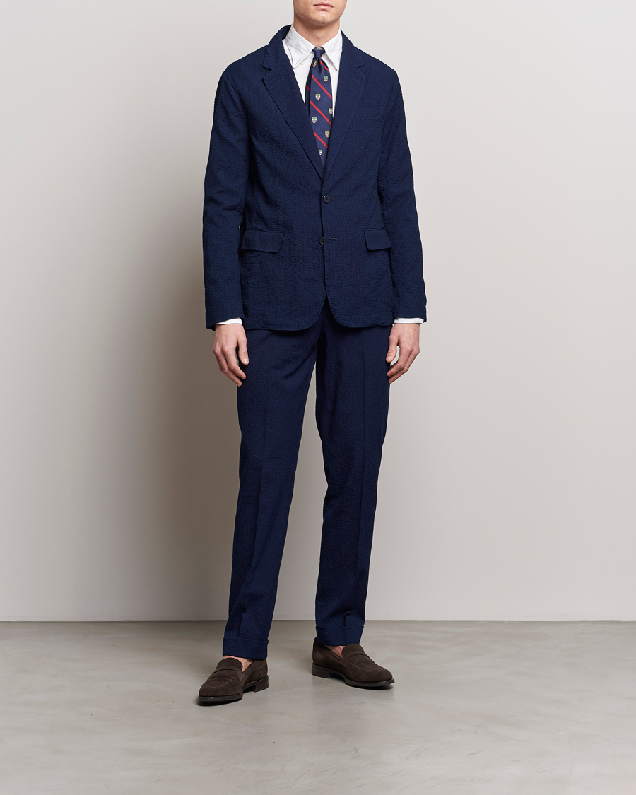 Men | Blazers | Polo Ralph Lauren | Seersucker Sportcoat Indigo