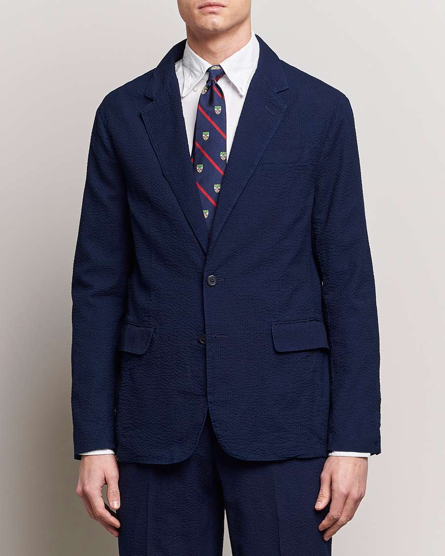Men | Blazers | Polo Ralph Lauren | Seersucker Sportcoat Indigo