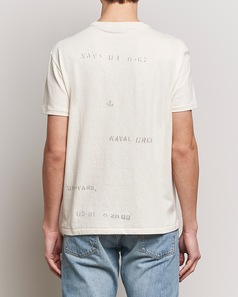 Men | T-Shirts | Polo Ralph Lauren | Graphic Printed Crew Neck T-Shirt Deckwash White