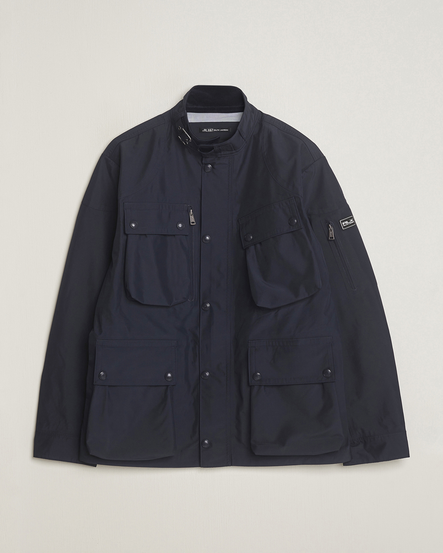 Men | Coats & Jackets | RLX Ralph Lauren | Tech Taffeta Field Jacket Collection Navy