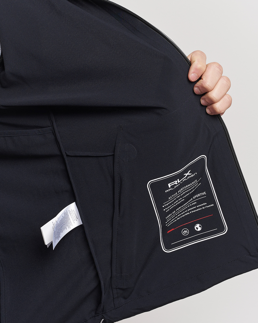 Men | Coats & Jackets | RLX Ralph Lauren | Performance Hooded Jacket Polo Black