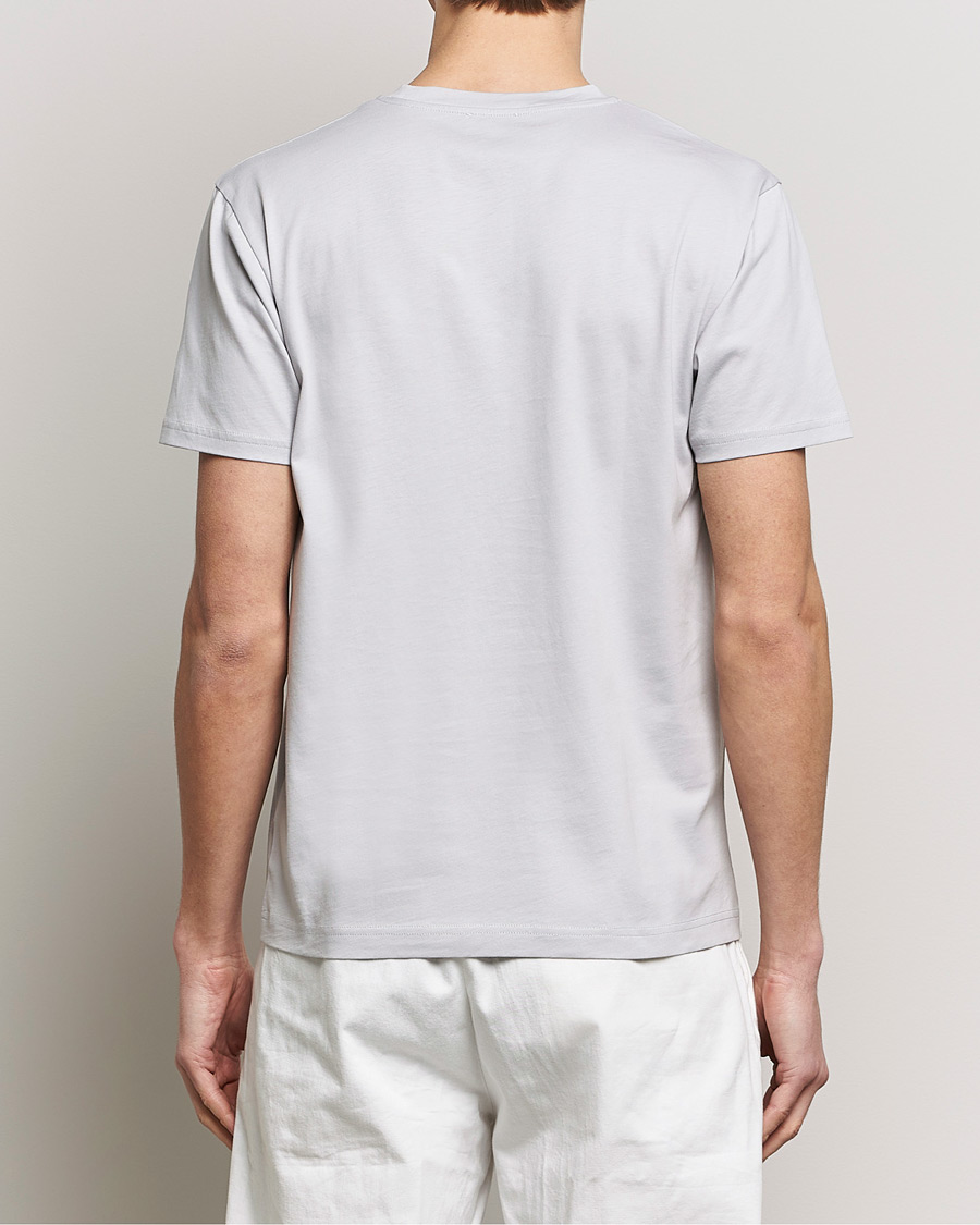 Men | T-Shirts | Sunspel | Riviera Midweight Tee Smoke
