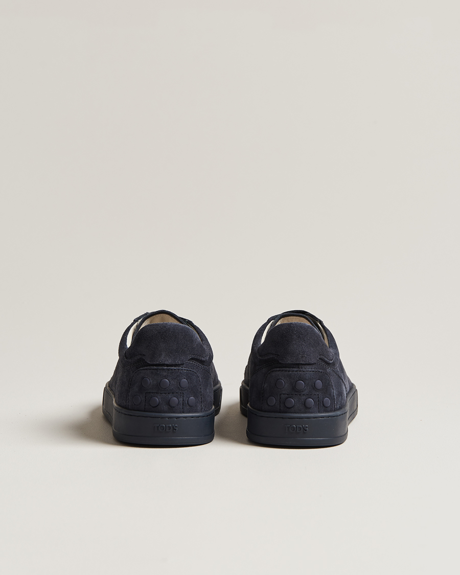 Men | Tod's Cassetta Lacciata Sneaker Navy Suede | Tod's | Cassetta Lacciata Sneaker Navy Suede