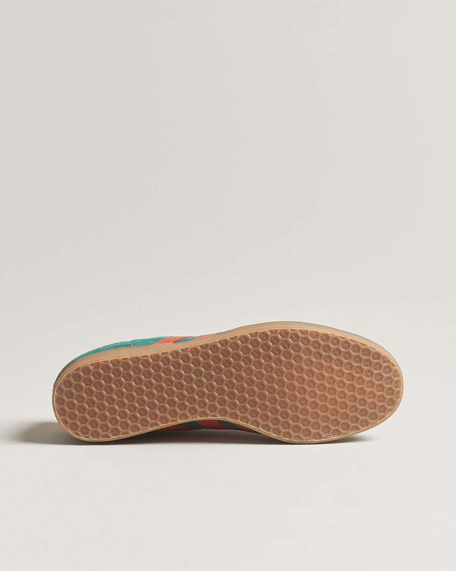 Men | adidas Originals Gazelle Sneaker Green/Red | adidas Originals | Gazelle Sneaker Green/Red