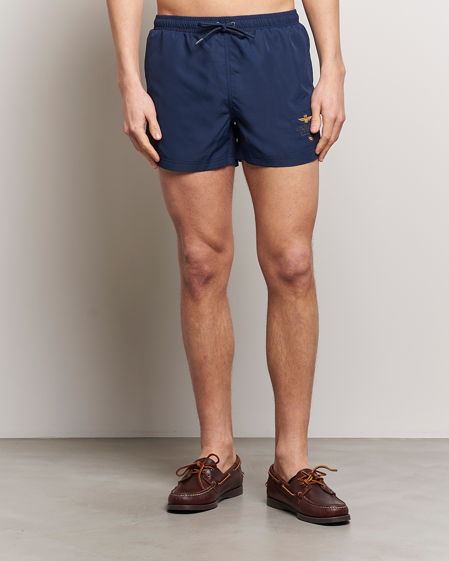 Men | Swimwear | Aeronautica Militare | Costume Swim Shorts Navy