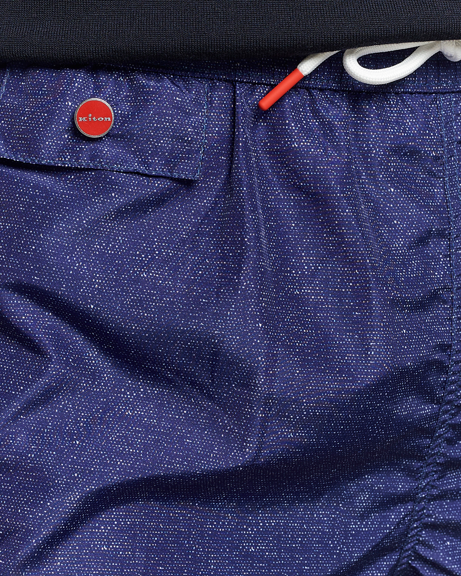 Men | Swimwear | Kiton | Nylon Swim Shorts Navy