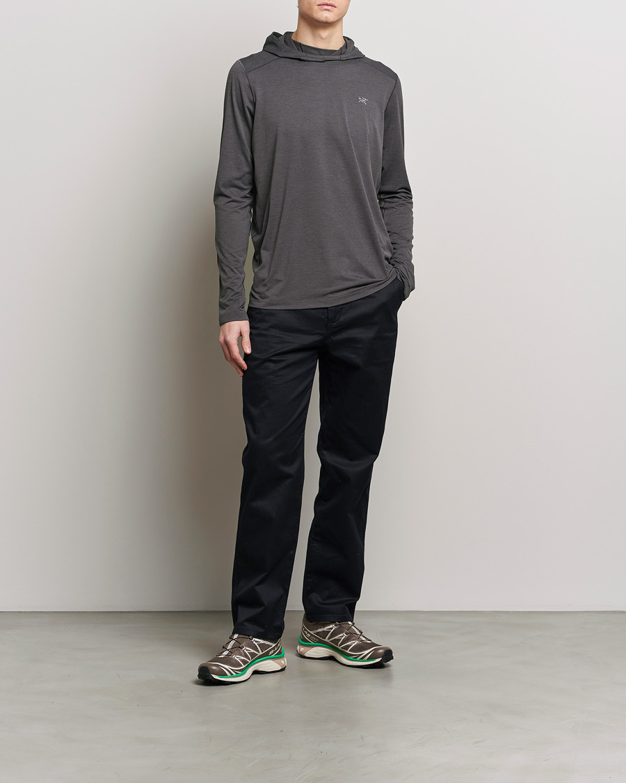 Men | Sweaters & Knitwear | Arc'teryx | Cormac Hoodie Black Heather