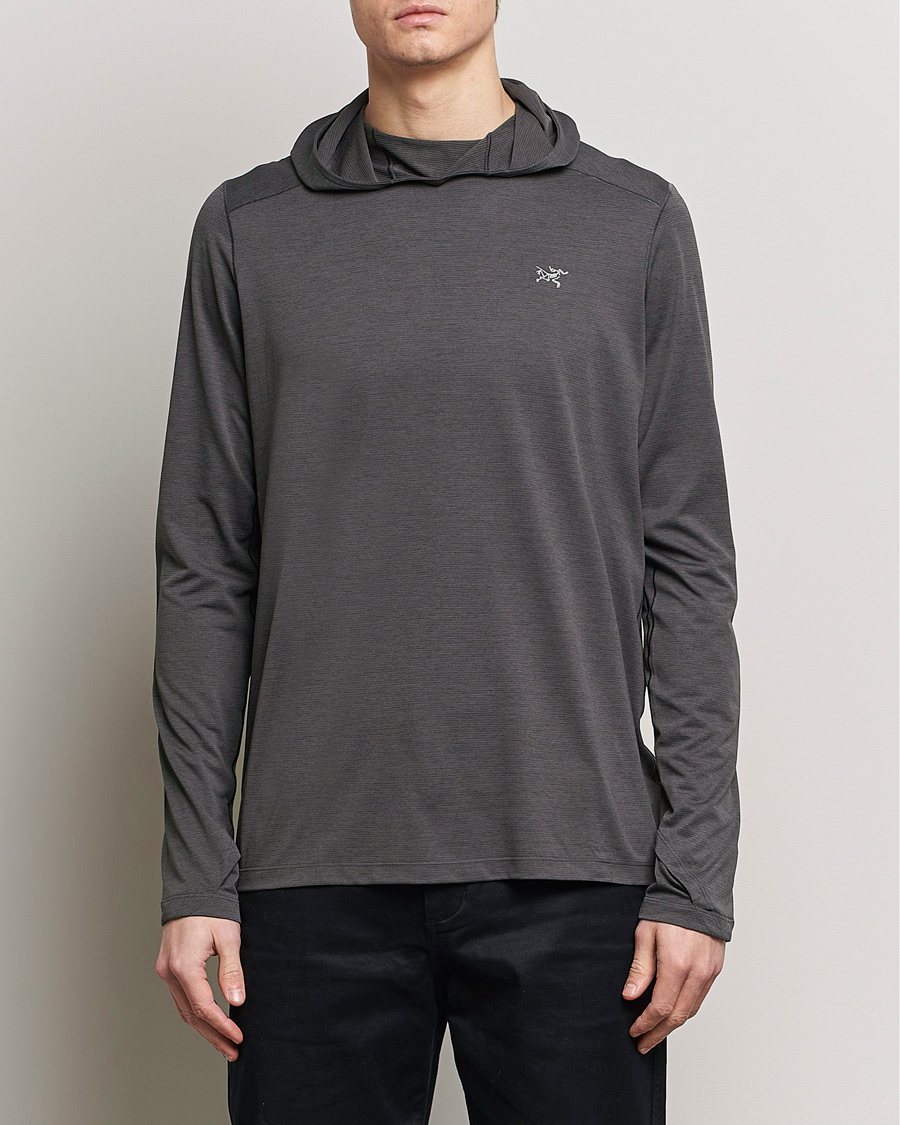 Men | Sweaters & Knitwear | Arc'teryx | Cormac Hoodie Black Heather