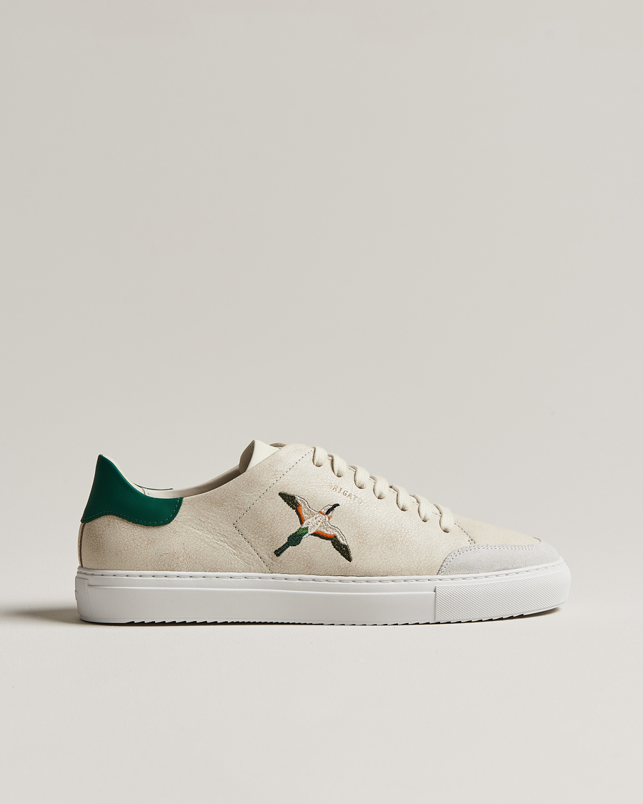 Men | Axel Arigato Clean 90 Bee Bird Sneaker Cremino/Green | Axel Arigato | Clean 90 Bee Bird Sneaker Cremino/Green