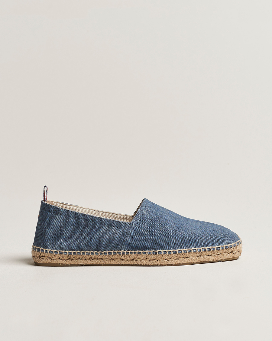 Men | Castañer Pablo Washed Canvas Espadrilles Citadel | Castañer | Pablo Washed Canvas Espadrilles Citadel