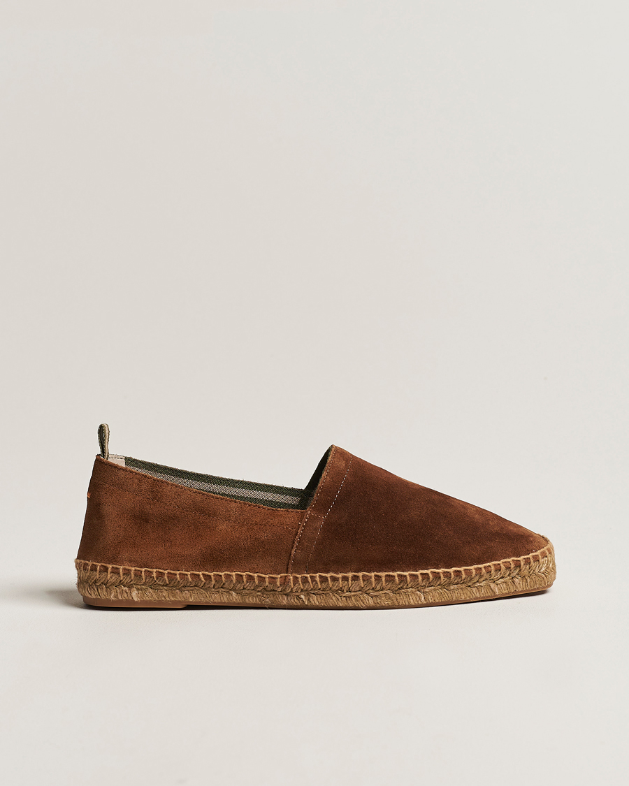 Men | Espadrilles | Castañer | Pablo Casual Suede Espadrilles Cuero