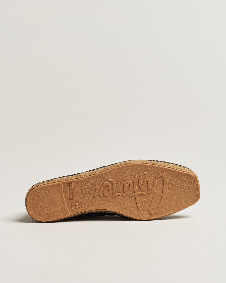 Men | Espadrilles | Castañer | Pablo Casual Suede Espadrilles Azul Oscuro