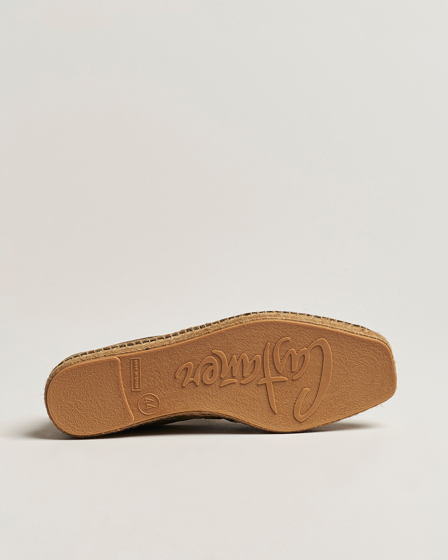 Men | Espadrilles | Castañer | Pablo Casual Suede Espadrilles Verde Bosque