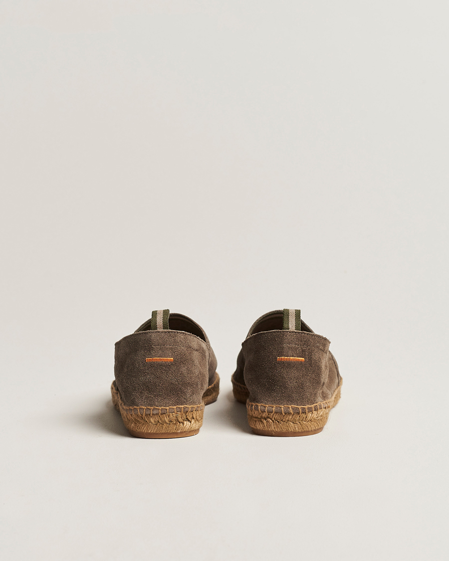 Men | Espadrilles | Castañer | Pablo Casual Suede Espadrilles Topo