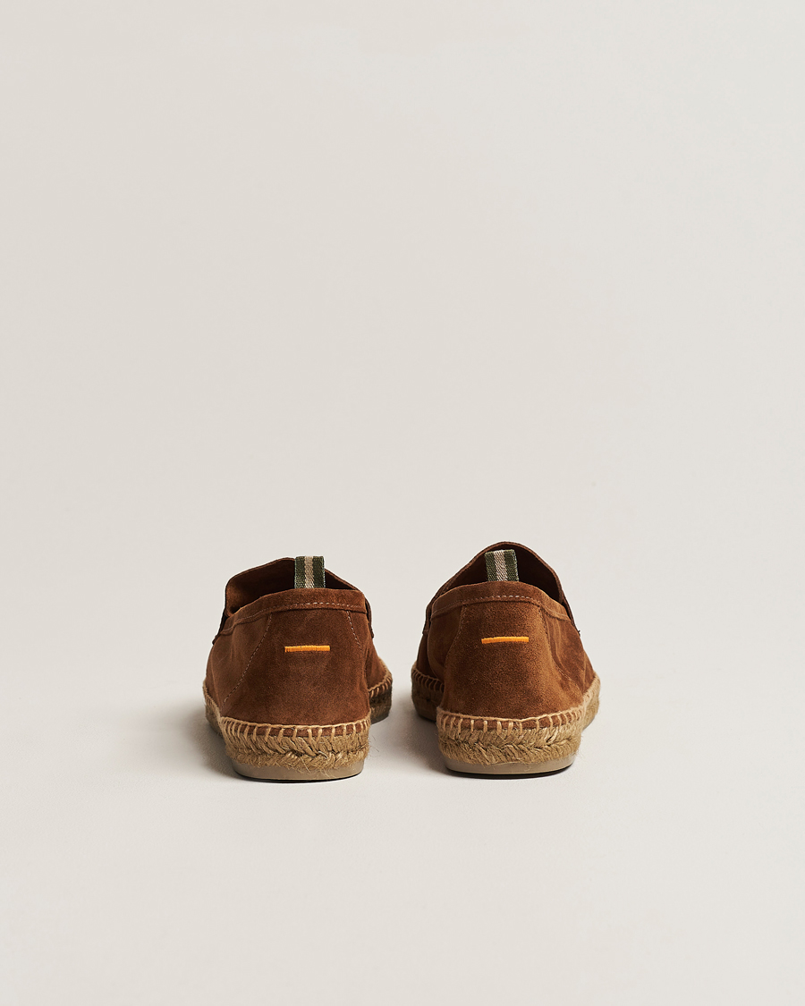 Men | Espadrilles | Castañer | Nacho Casual Suede Loafers Cuero