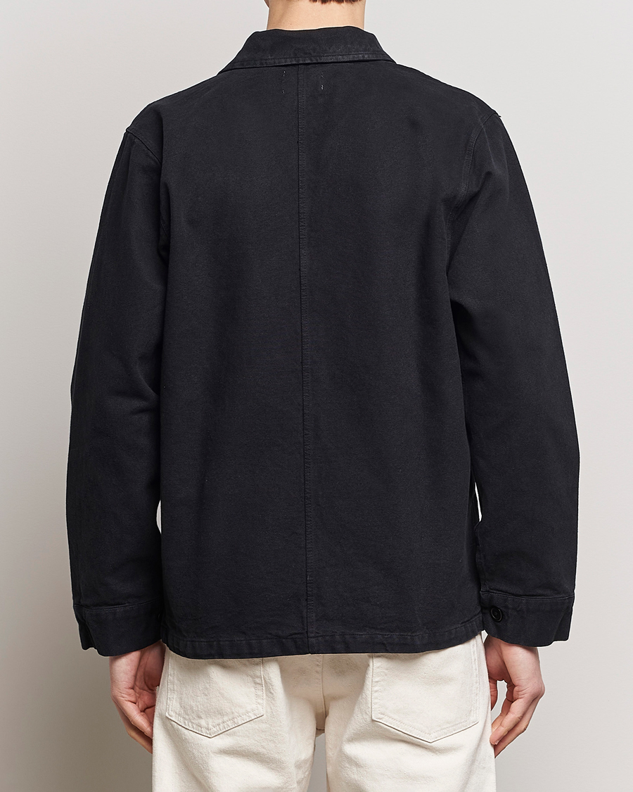 Men | Shirts | Colorful Standard | Organic Workwear Jacket Deep Black