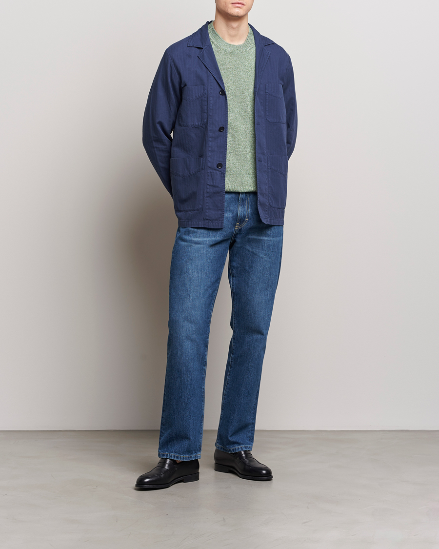 Men | Coats & Jackets | Aspesi | Fadango Shirt Jacket Navy