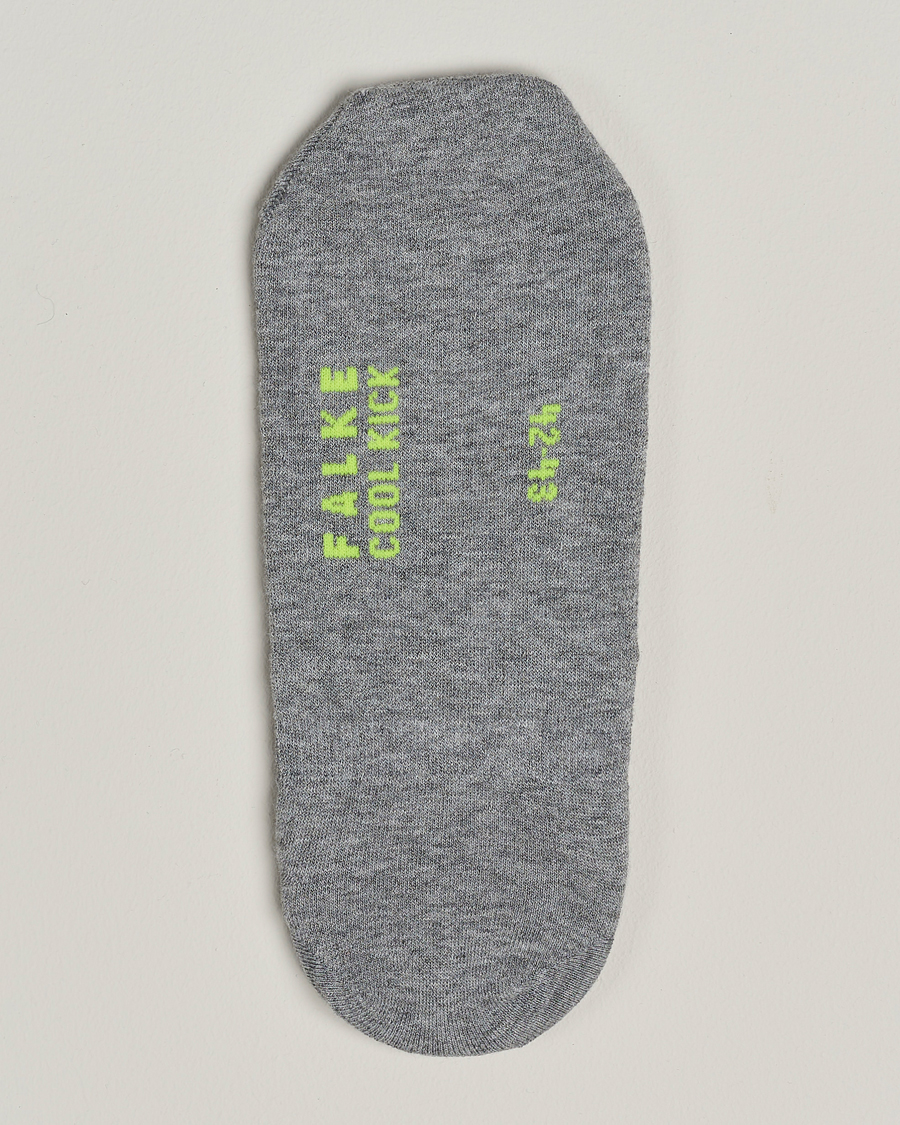 Men | Underwear & Socks | Falke | Cool Kick Invisible Socks Light Grey Melange