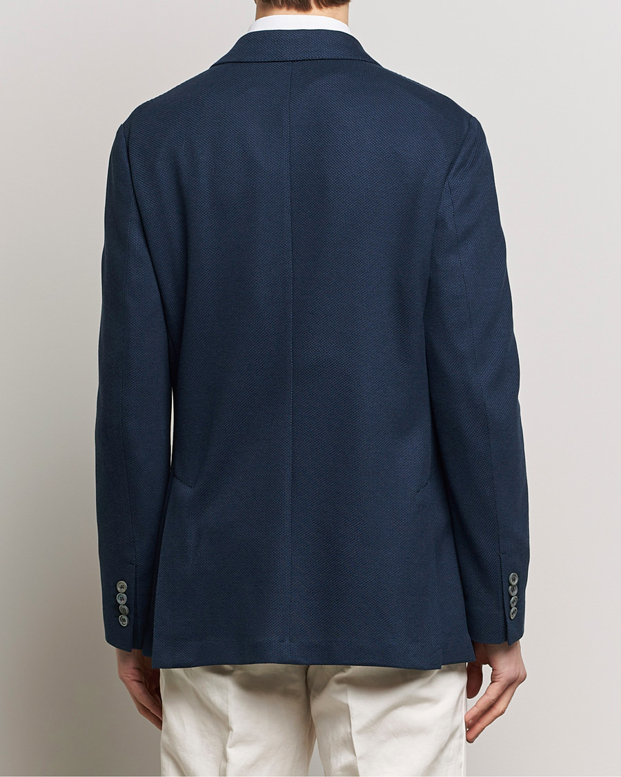 Men | Blazers | Brioni | Cotton/Silk Jersey Blazer Navy