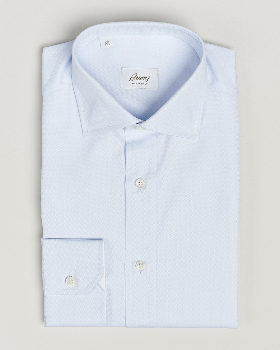 Men | Shirts | Brioni | Slim Fit Dress Shirt Light Blue