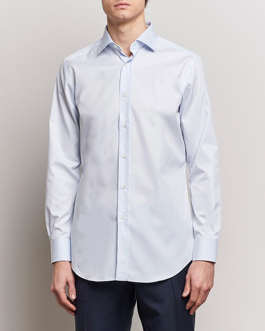 Men | Shirts | Brioni | Slim Fit Dress Shirt Light Blue