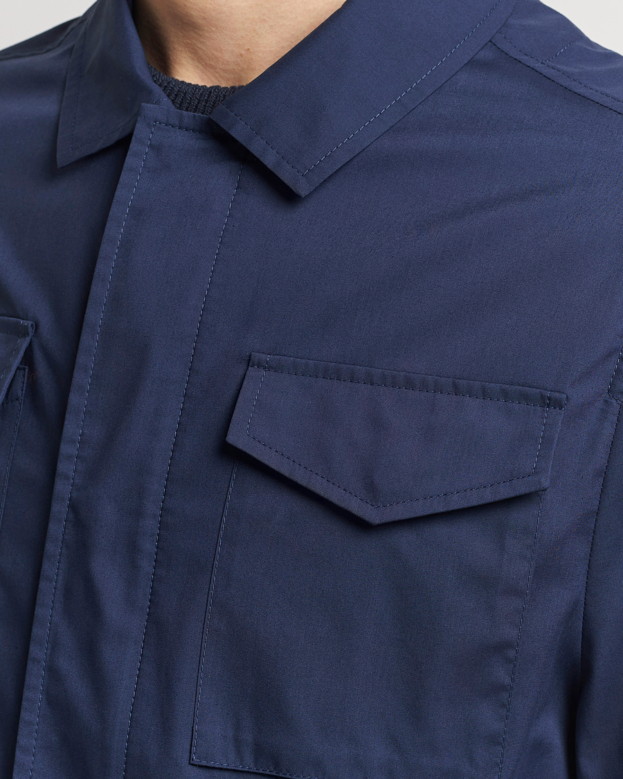 Men | Coats & Jackets | Brunello Cucinelli | Lightweight Field Jacket Navy