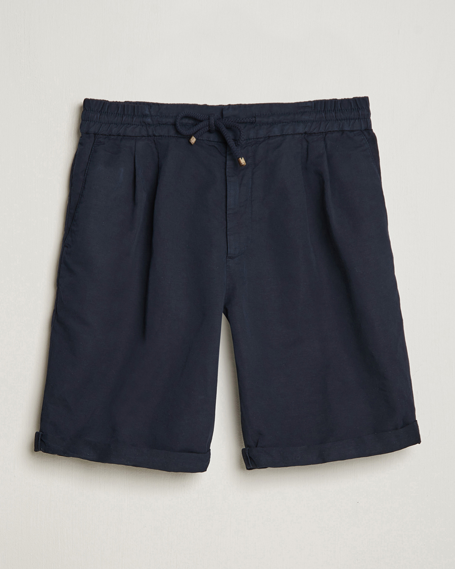 Men | Shorts | Brunello Cucinelli | Drawstring Shorts Navy